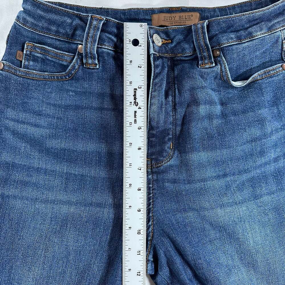 Judy Blue Women's High Rise Wide Leg Jeans Style JB881000 MD Size 9/29 - Picture 10 of 12